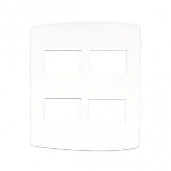 TRINITY (WHT) 4X4 4L GRID PLATE GL2TG4004