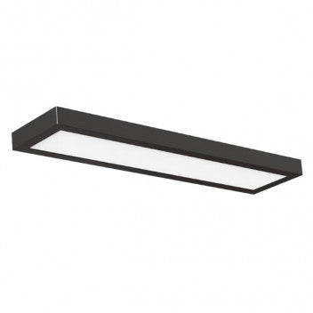 LED SURFACE PANEL LIGHT BLACK 3CCT