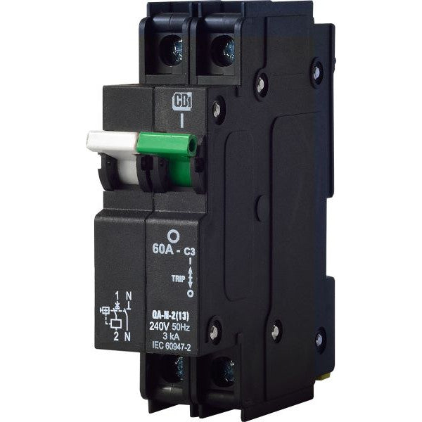 P/P QA2-GO/G3 60A  SP+N 2.5KA