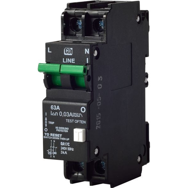 P/P SA13C (QA17C) 60A  1PH E/L 2.5KA