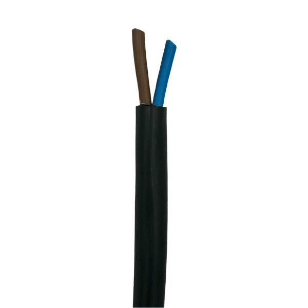 CUT FLEX RND CABTYRE 2.5X2 BLK 25A/100M