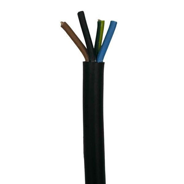 CUT FLEX RND CABTYRE 4X4 BLK   32A/100M