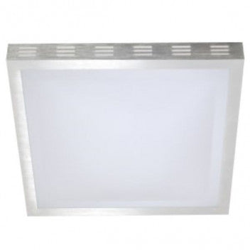 CF674 SQR 22W LED SILVER POLY CEILING LIGHT