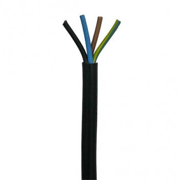 FLEX RND CABTYRE 1.5X4 BLK 16A/100M