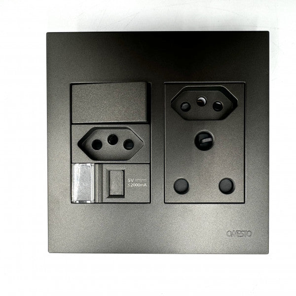 MATRIX 4X4 PW COMBO 1XSSO 2XZA 1XUSB  BLACK