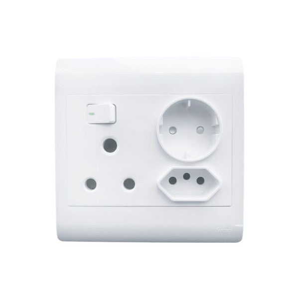 SYNERJI 4X4 16A SSO+EURO+SCHUKO