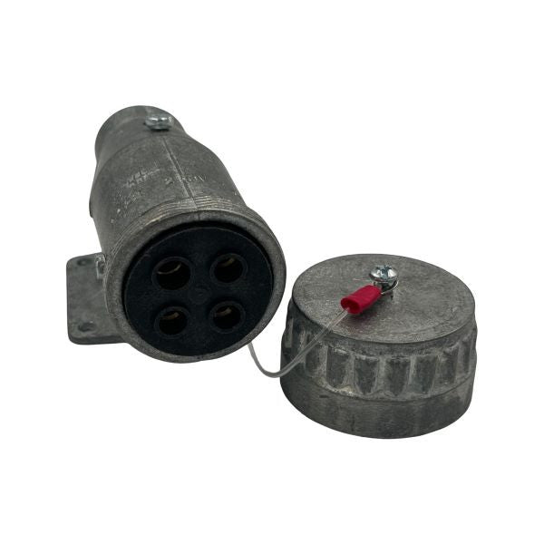 STOVE PLUG BASE 4PIN FEMALE
