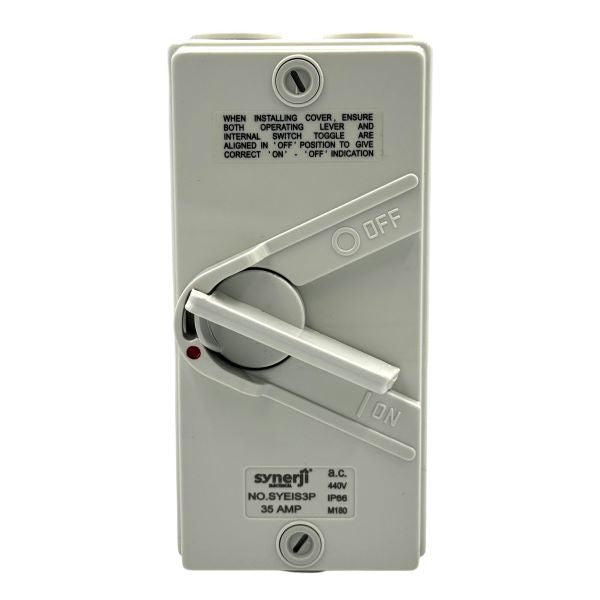 ISOLATOR SURF. SYNERJI 35A 2P IP66