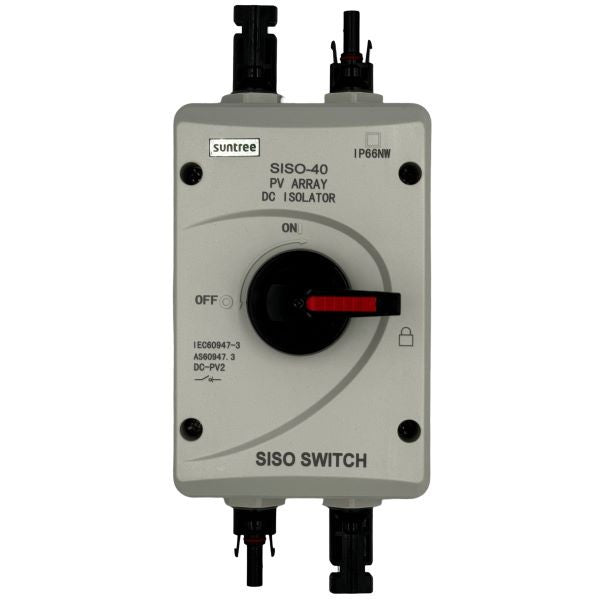 ISOLATOR DC 32A SOLAR MC   1000V 4POLE IP66
