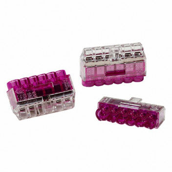CONN.HELACON PURPLE 24A 6W 0.5-2.5MM/EA HELLER