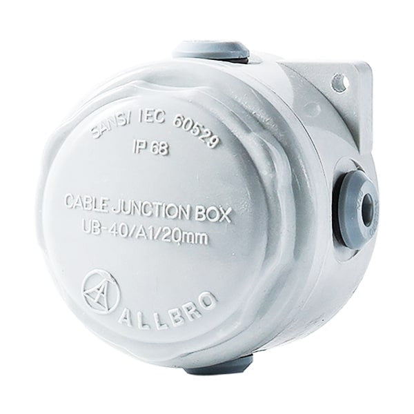UTILITY BOX 20MM ROUND(UB-40)040702