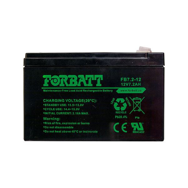 BATTERY 12V 7AH 151L X65W X 95H