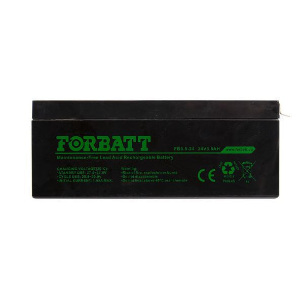 BATTERY 24V 3.5AH FOR GARAGE DOOR SYSTEM  (NO LEAD SEE CODE 22191A