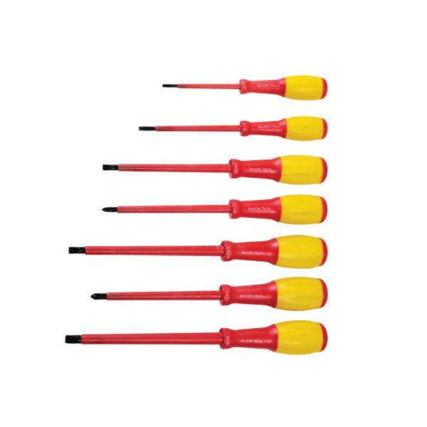 S/DRIVER 7PCE SET 1000V KEW KTK0707SG M/TECH