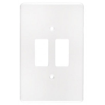 C/T 2 LEVER PLATE 4X2 PVC  6542/6/601