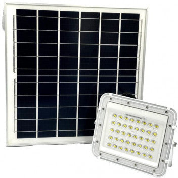 100W SOLAR LED FLOOD WITH PANEL + REMOTE SYNERJI
