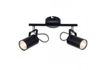 S400/2 BLACK 2LIGHT SPOT