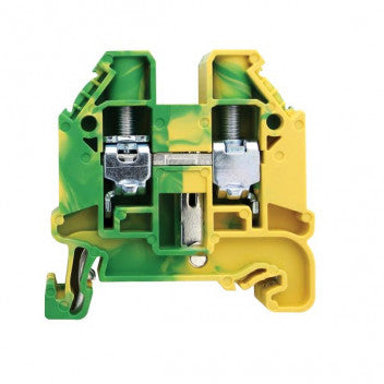DIN TERM. WIELAND 4MM EARTH GRN/YELL WT4PE