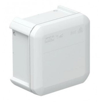 ENCL.OBO T40 90X90X25 GREY IP55 (NO K/O'S) (7223)