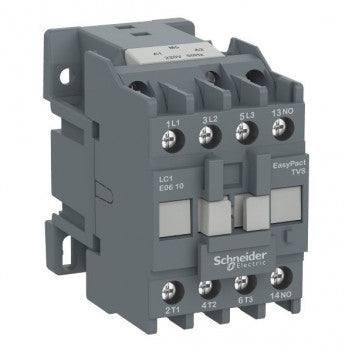 CONTACTOR 4KW 240V COIL 9A 1NO LC1E0910 U5