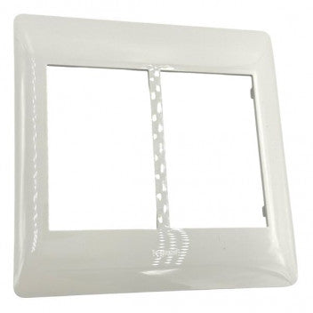 YSALIS 4X4 PLATE 2X3MOD . HORIZ. WHT   701184