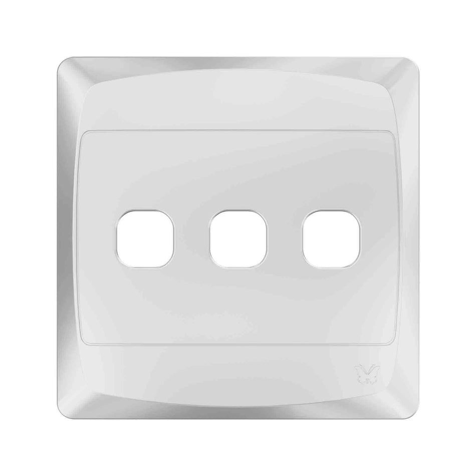 CBI GRID PLATE 3LVR 4x4 WHITE