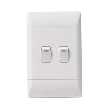 CBI 2L2W LIGHT SW 2X4 WHITE