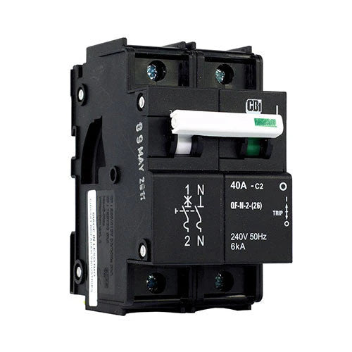 CBI QFEN 2P C2 15A DM 26MM