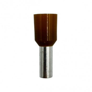 BOOTLACE FERR.10MM BRN /100
