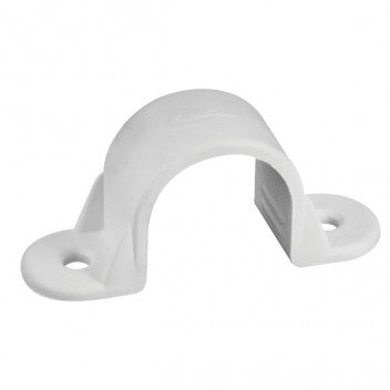 PVC WHITE SADDLES/EA