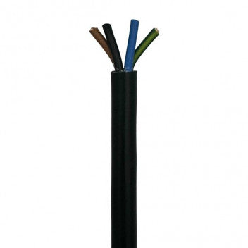 FLEX RND CABTYRE 4X4 BLK 32A/100M
