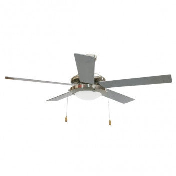 FCF004 5BLADE SATIN 3SPEED CEILING FAN WITH LIGHT
