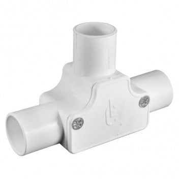 PVC 20MM INSPEC/ TEE  9131