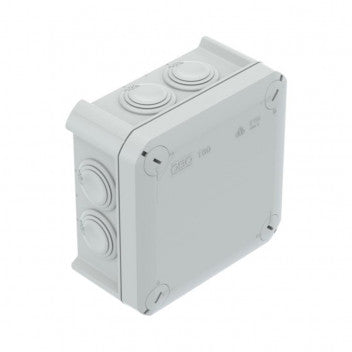 ENCLOSURE OBO T60 114X114X 57MM GREY IP66 K/OUT 7061