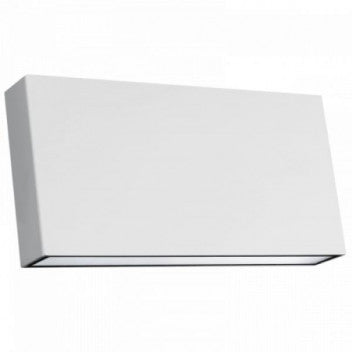 L379 PVC 8W LED UP/DOWN WALL LIGHT MATT WHITE